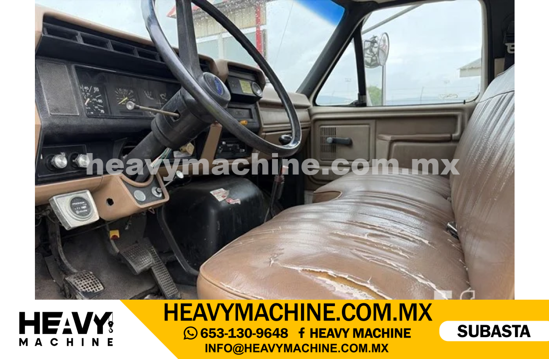Grúa Titán 1990 FORD F800
