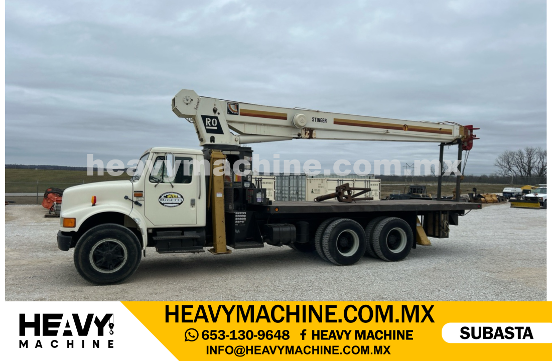 Grúa Titán 1990 INTERNATIONAL 4900