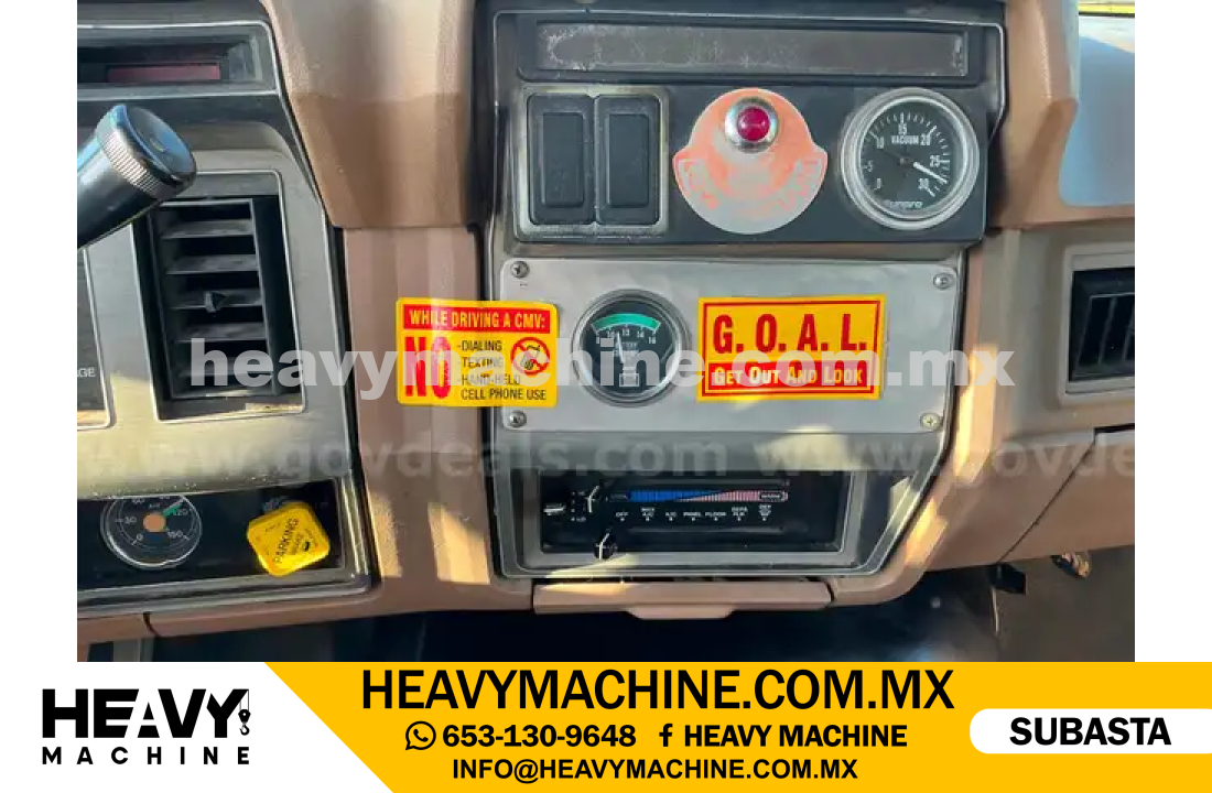 Grúa Titán 1993 FORD F800F