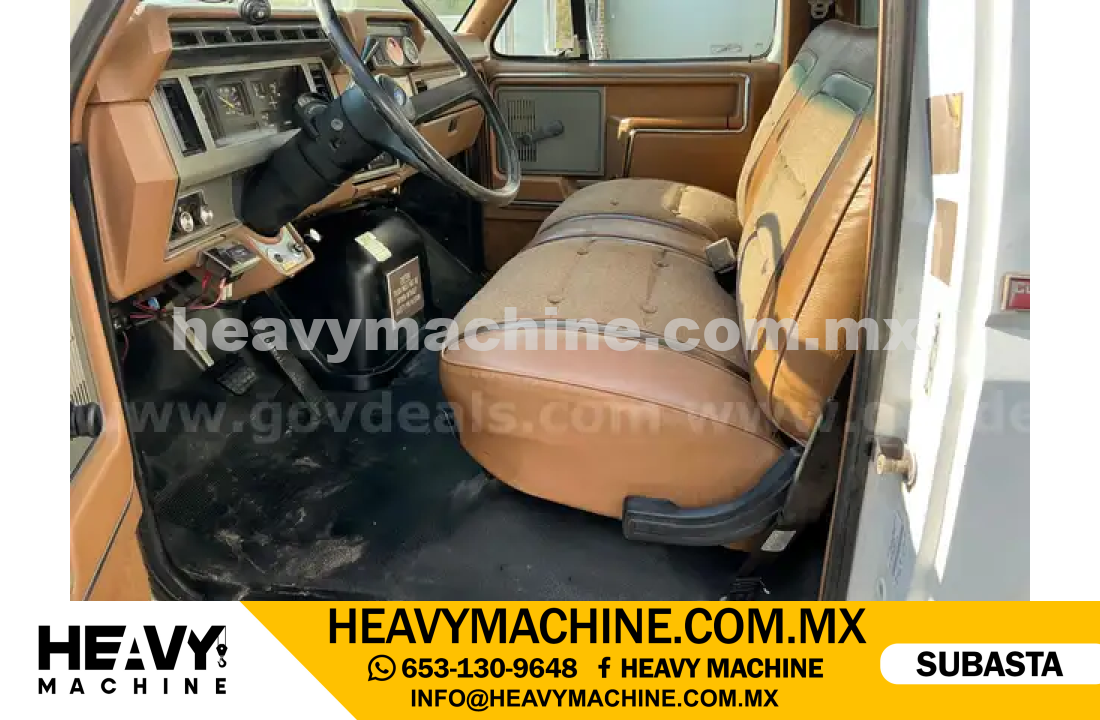 Grúa Titán 1993 FORD F800F