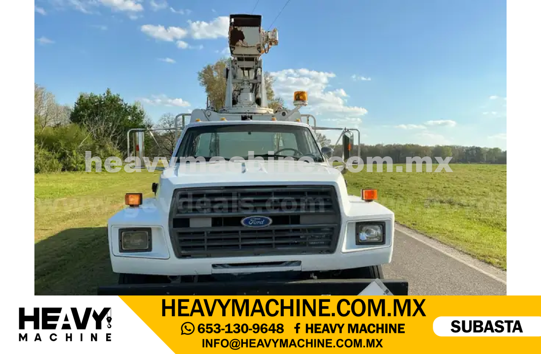 Grúa Titán 1993 FORD F800F