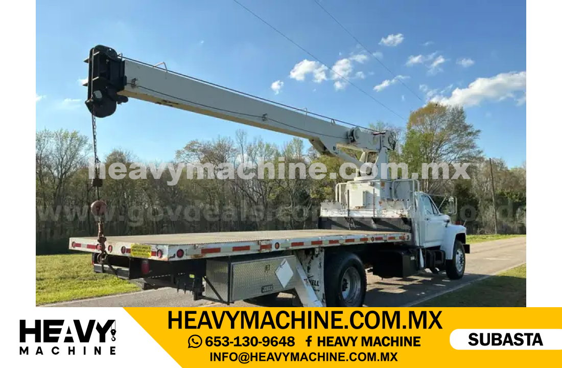 Grúa Titán 1993 FORD F800F