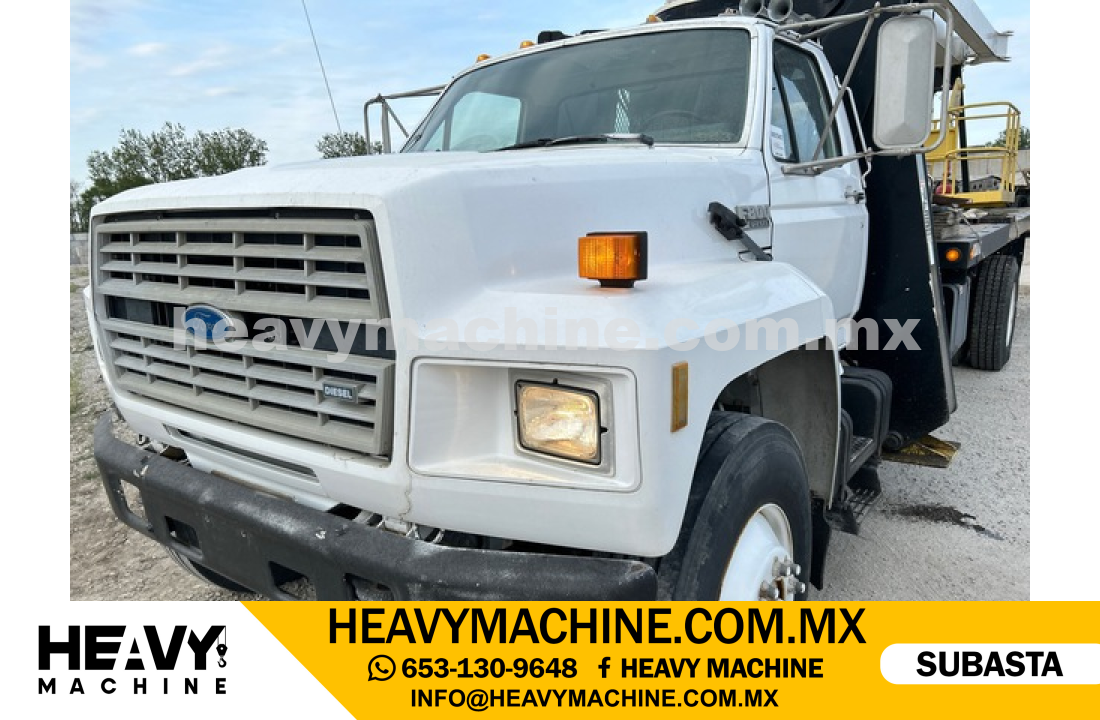 Grúa Titán 1993 FORD F800