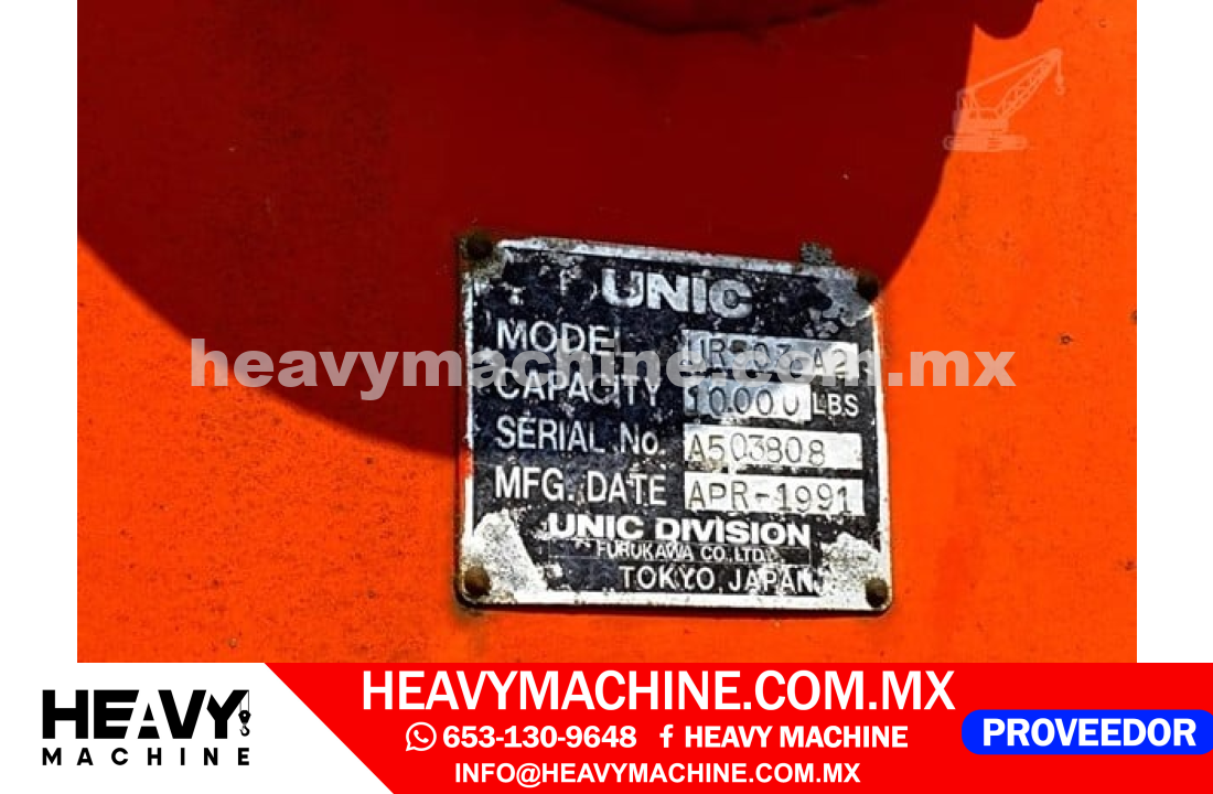 Grúa Articulada 1994 CHEVROLET C70