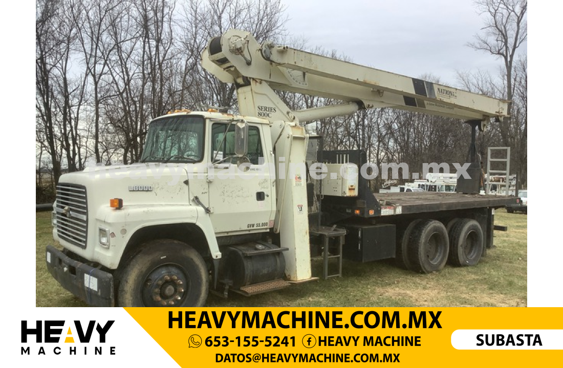 Grúa Titán 1995 FORD LNT8000