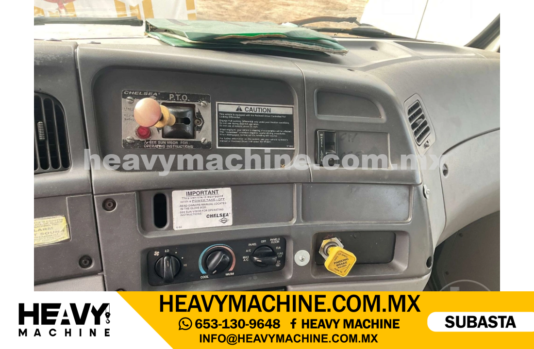 Grúa Titán 1997 FORD L8501