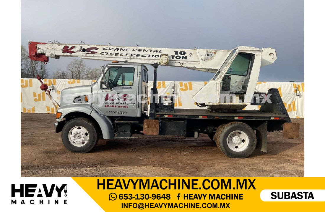 Grúa Titán 1997 FORD L8501