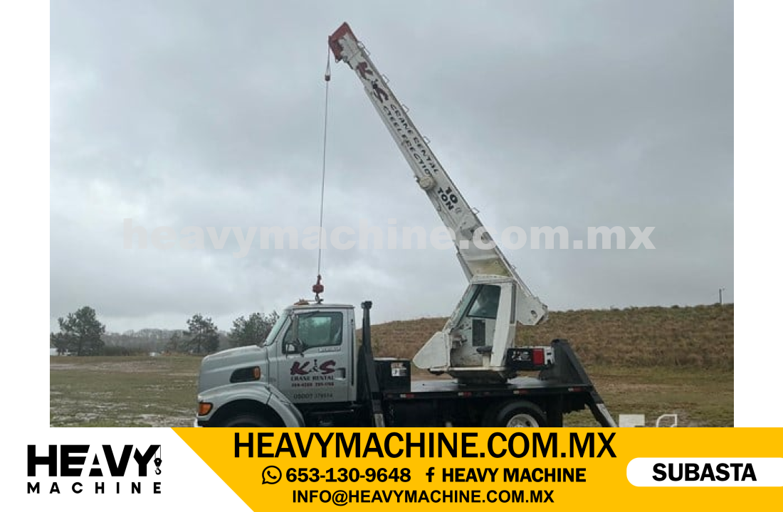 Grúa Titán 1997 FORD L8501