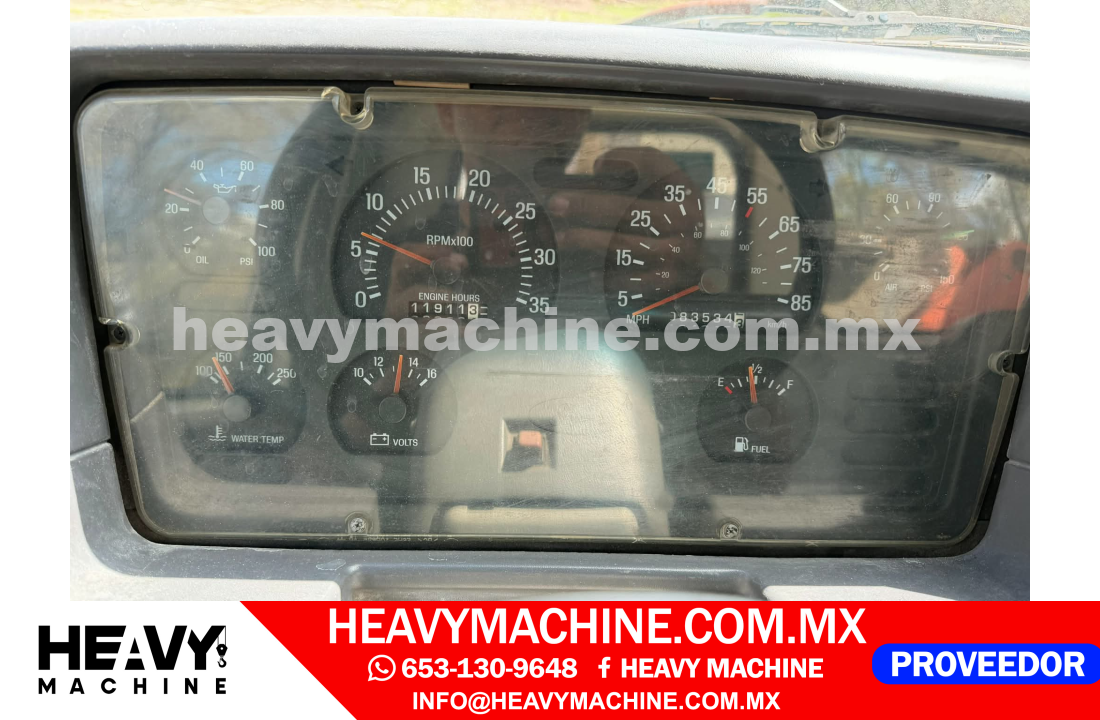 Grúa Titán 1998 FORD LT8501