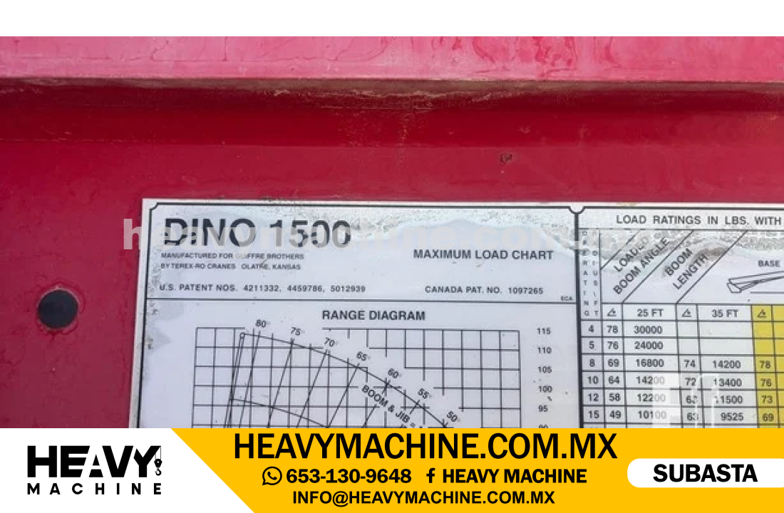 Grúa Titán 1999 INTERNATIONAL 9200