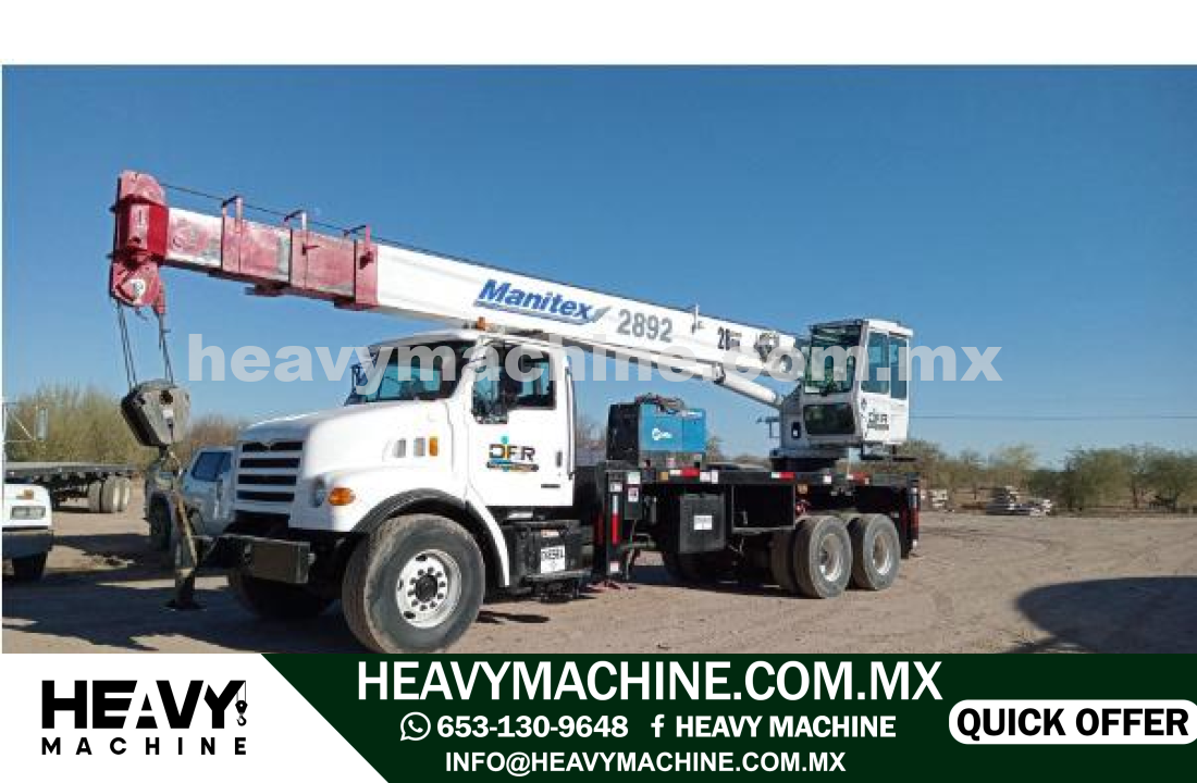 Grúa Titán 1999 STERLING LT7501