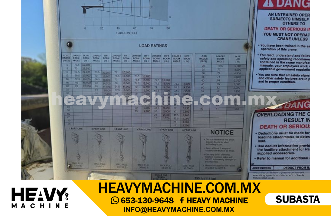 Grúa Titán 2001 INTERNATIONAL 2554