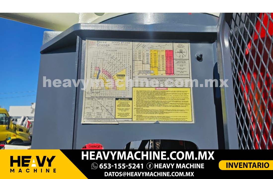 Grúa Titán 2001 International 4700