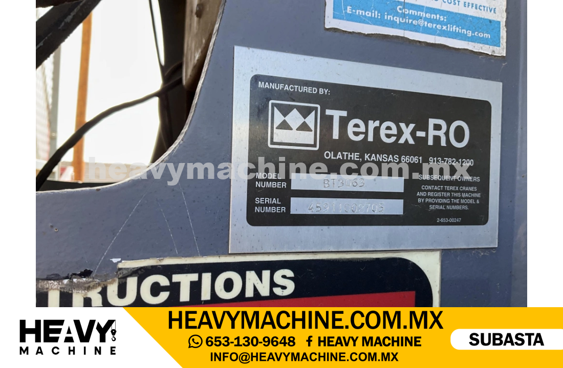 Grúa Titán 2001 WESTERN STAR 4800