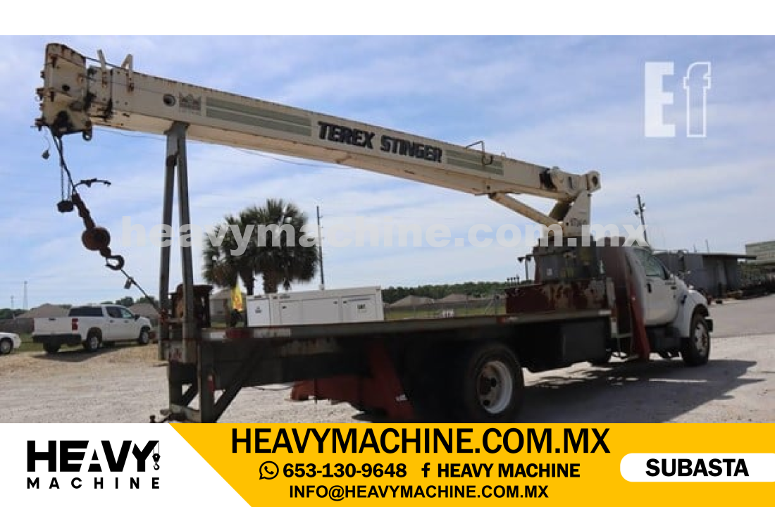 Grúa Titán 2002 FORD F750 XL SD