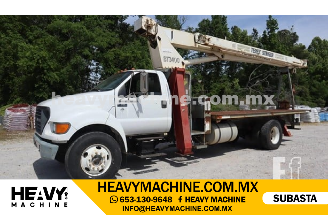 Grúa Titán 2002 FORD F750 XL SD