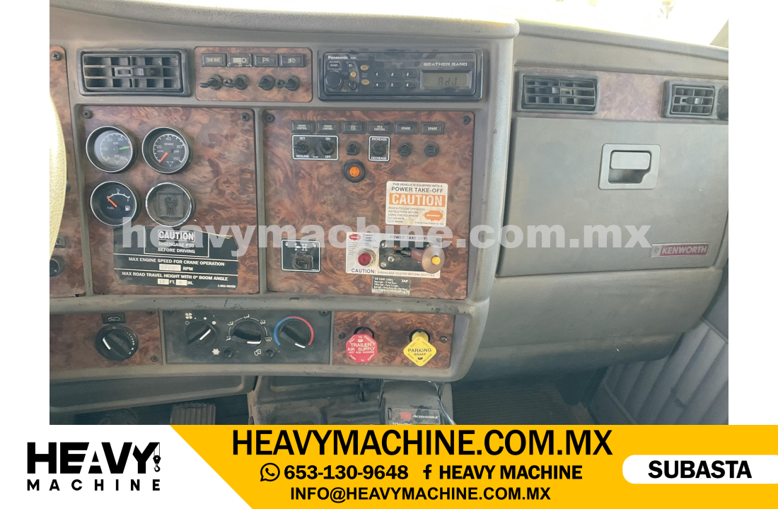 Grúa Titán 2002 KENWORTH T800