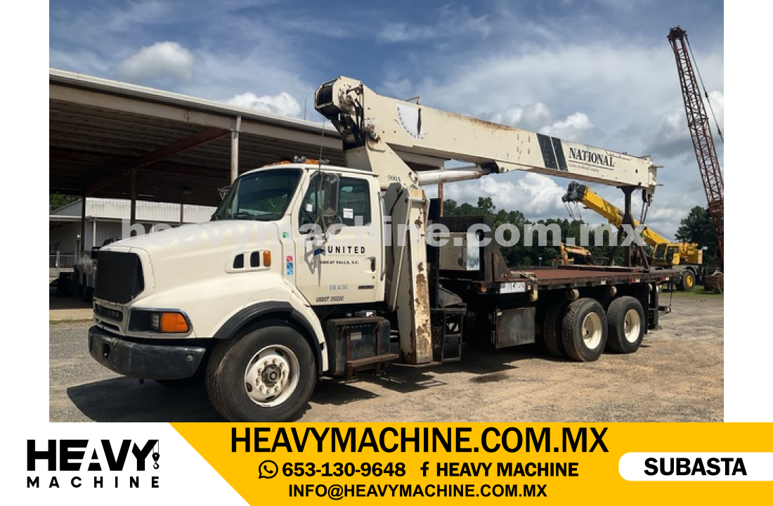 Grúa Titán 2002 PETERBILT 8500