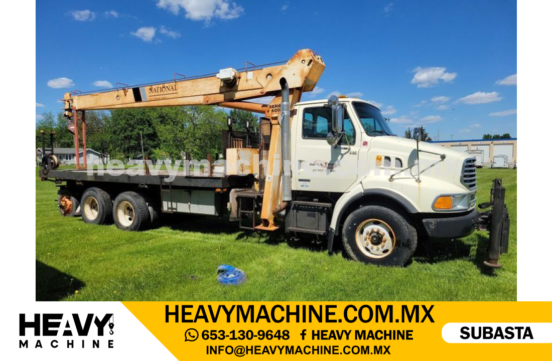 Grúa Titán 2002 STERLING L9500
