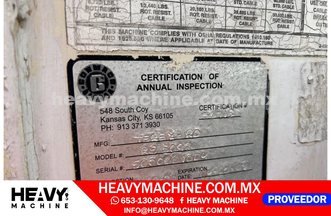 Grúa Titán 2002 STERLING