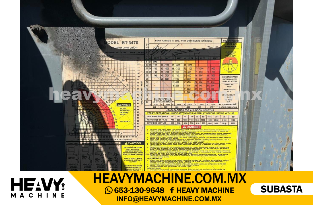 Grúa Titán 2005 FREIGHTLINER M2