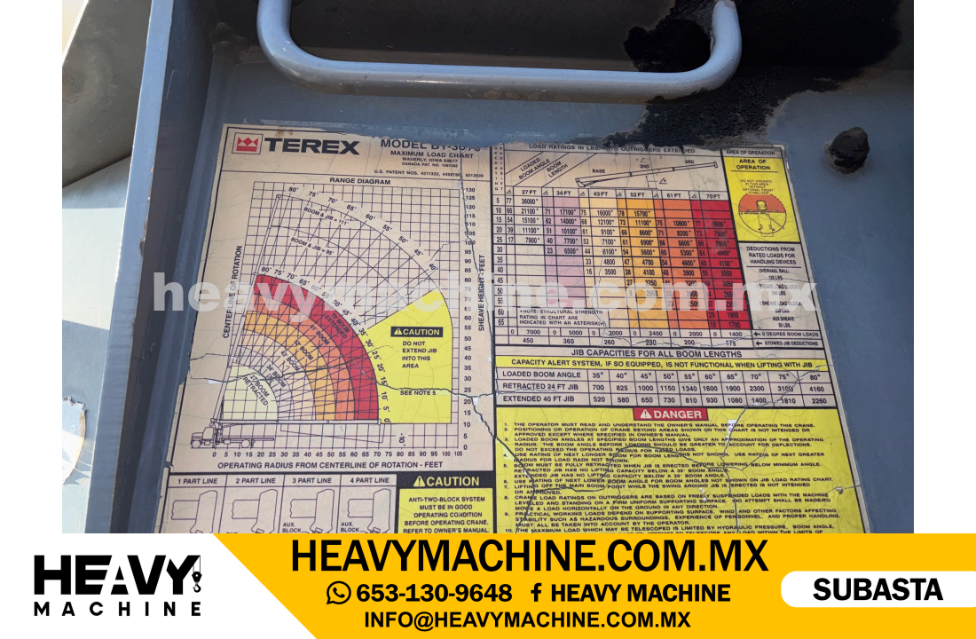 Grúa Titán 2006 FORD F-750