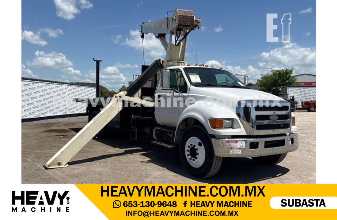 Grúa Titán 2007 FORD F750 SD