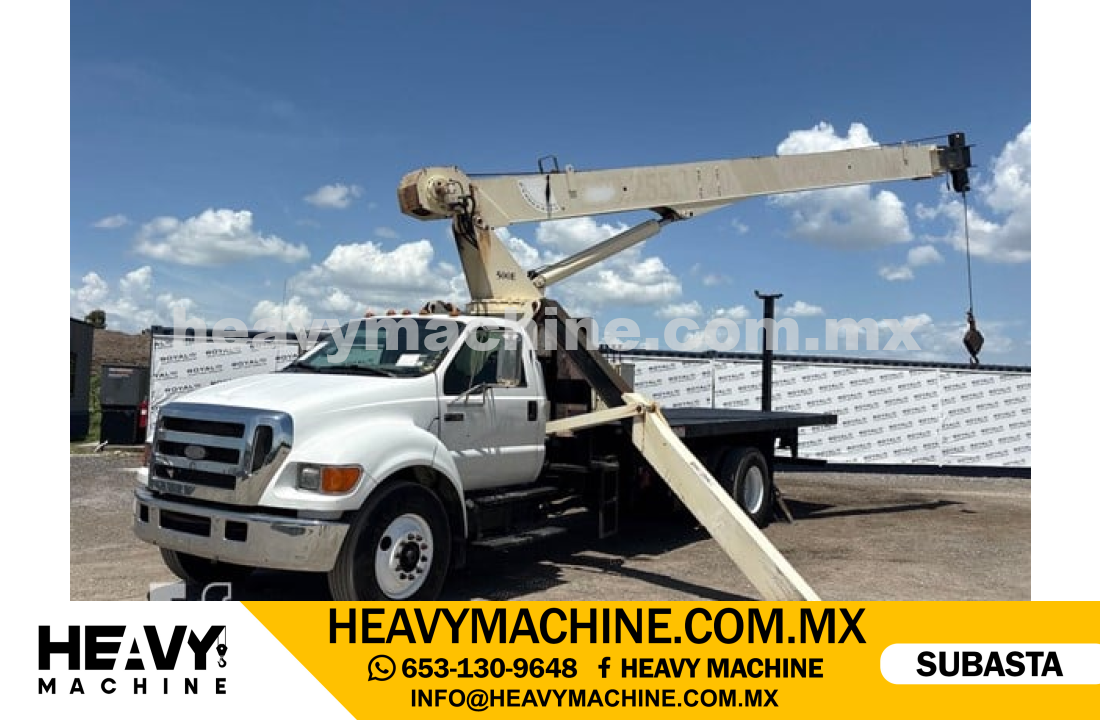 Grúa Titán 2007 FORD F750 SD