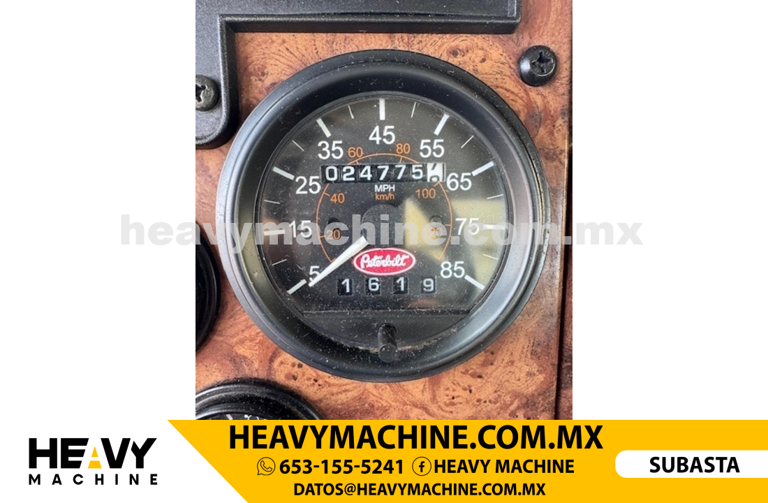 Grúa Titán 2007 PETERBILT 33