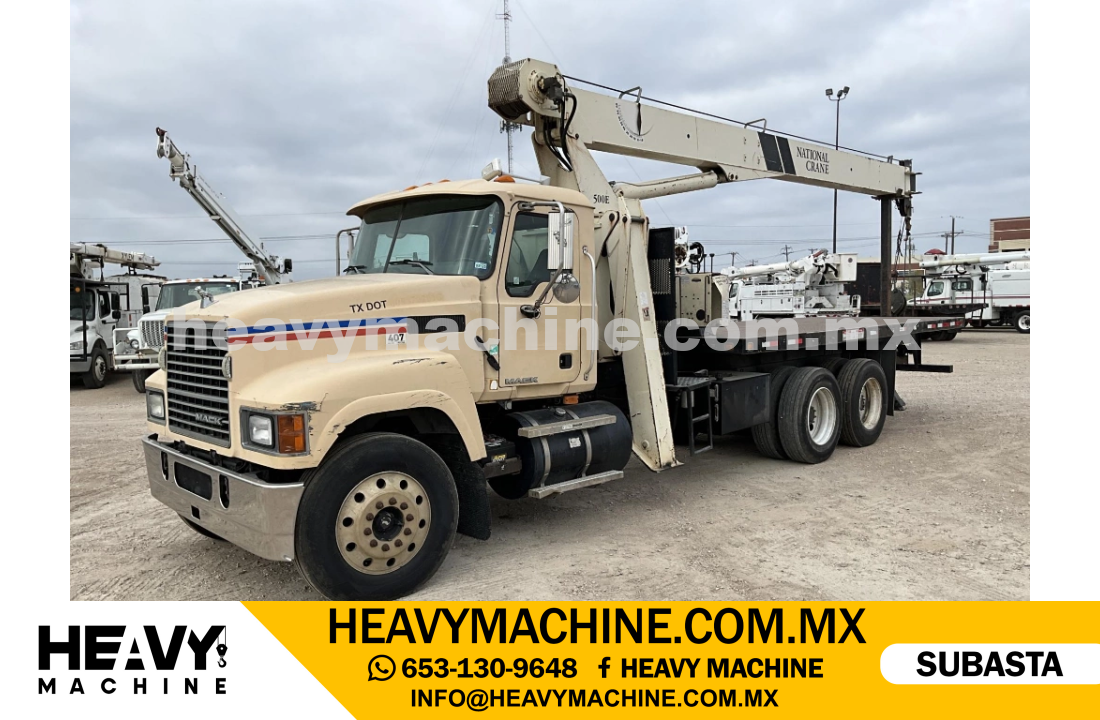 Grúa Titán 2008 MACK CHU600