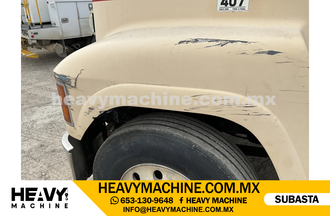 Grúa Titán 2008 MACK CHU600