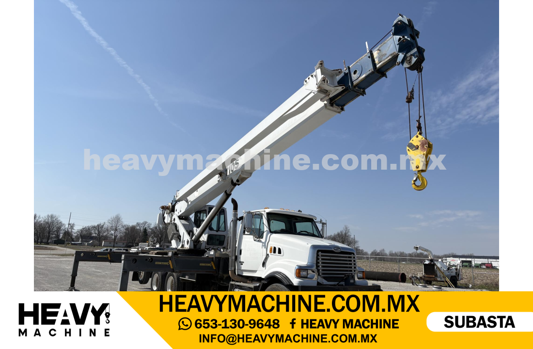 Grúa Titán 2009 STERLING Acterra