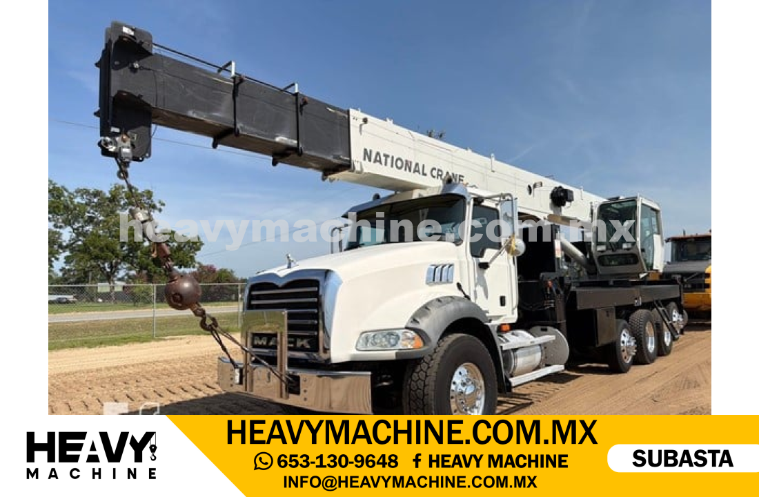 Grúa Titán 2010 MACK GRANITE GU813