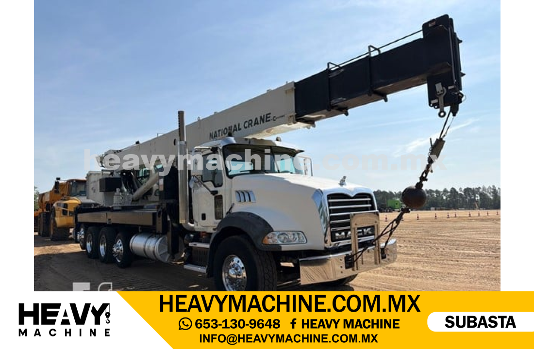 Grúa Titán 2010 MACK GRANITE GU813