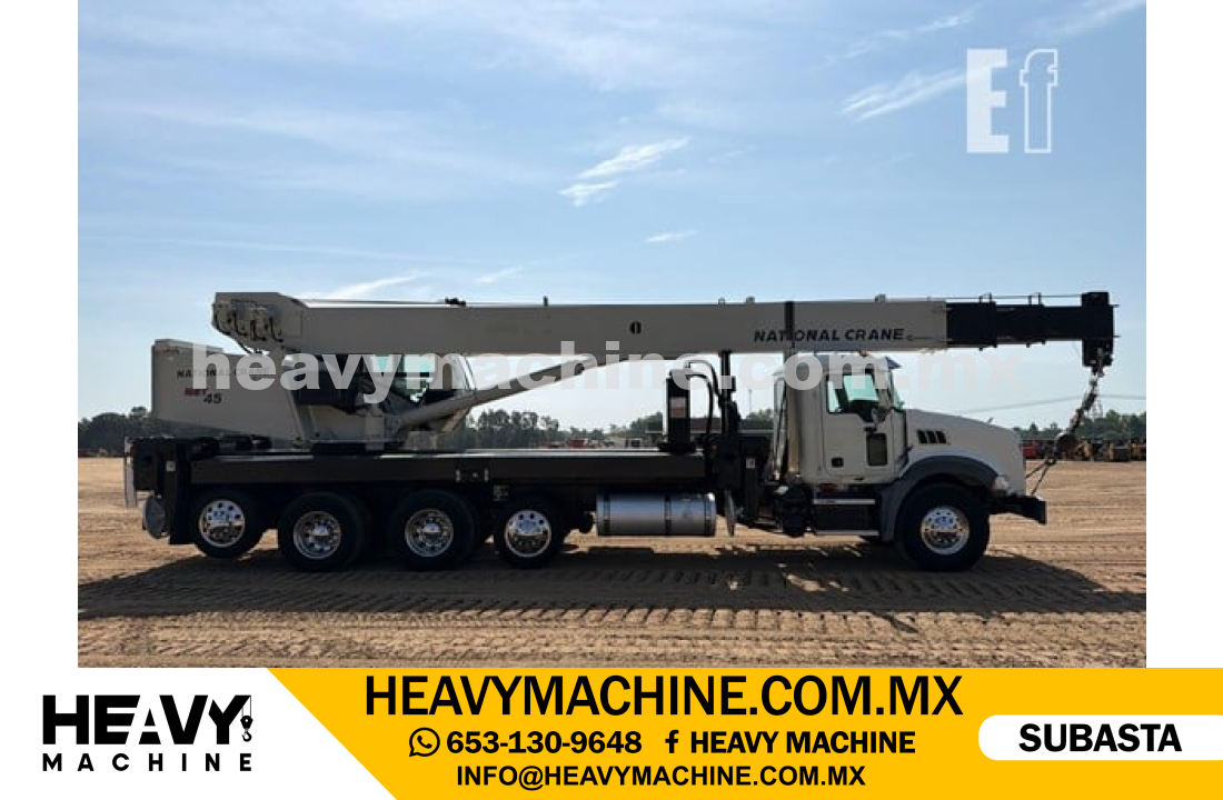 Grúa Titán 2010 MACK GRANITE GU813