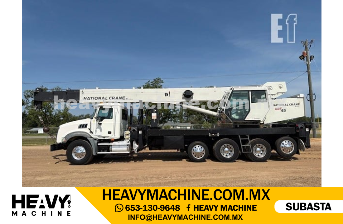 Grúa Titán 2010 MACK GRANITE GU813