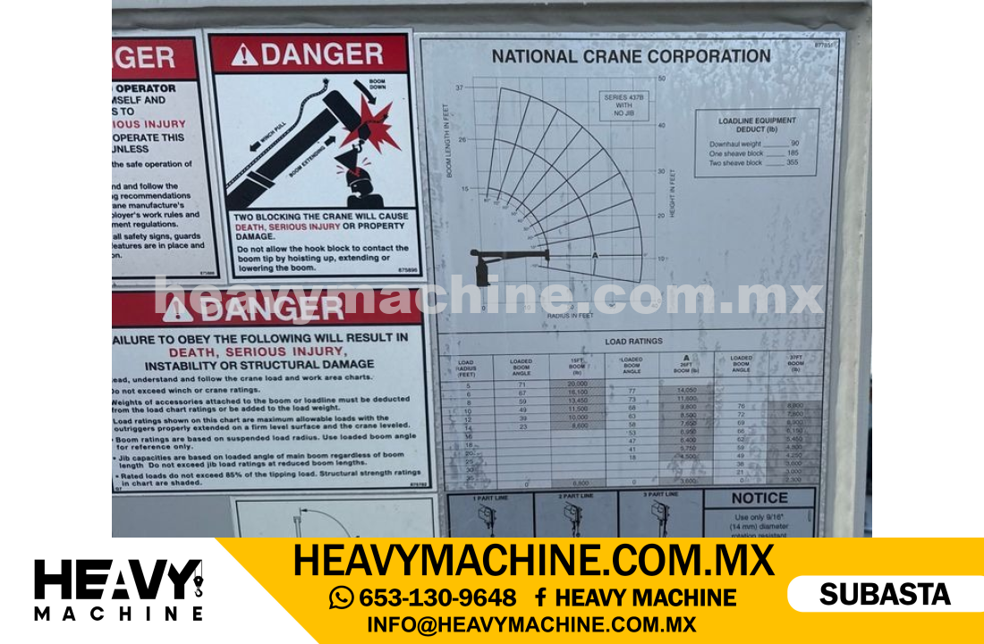 Grúa Titán 2012 FREIGHTLINER Business Class M2