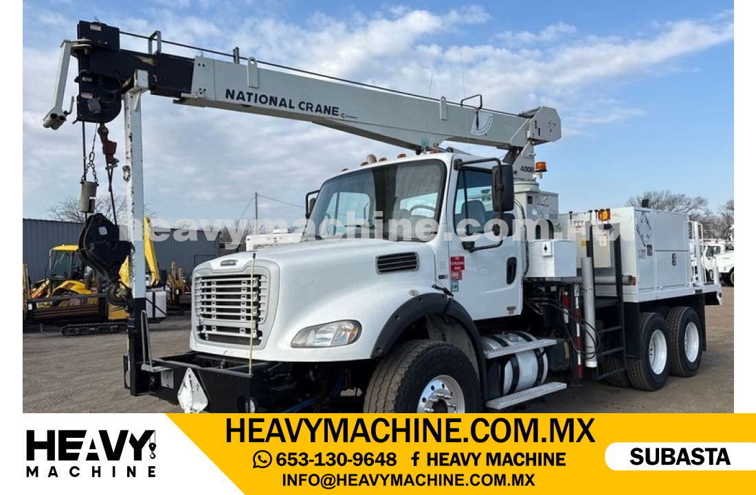 Grúa Titán 2012 FREIGHTLINER Business Class M2