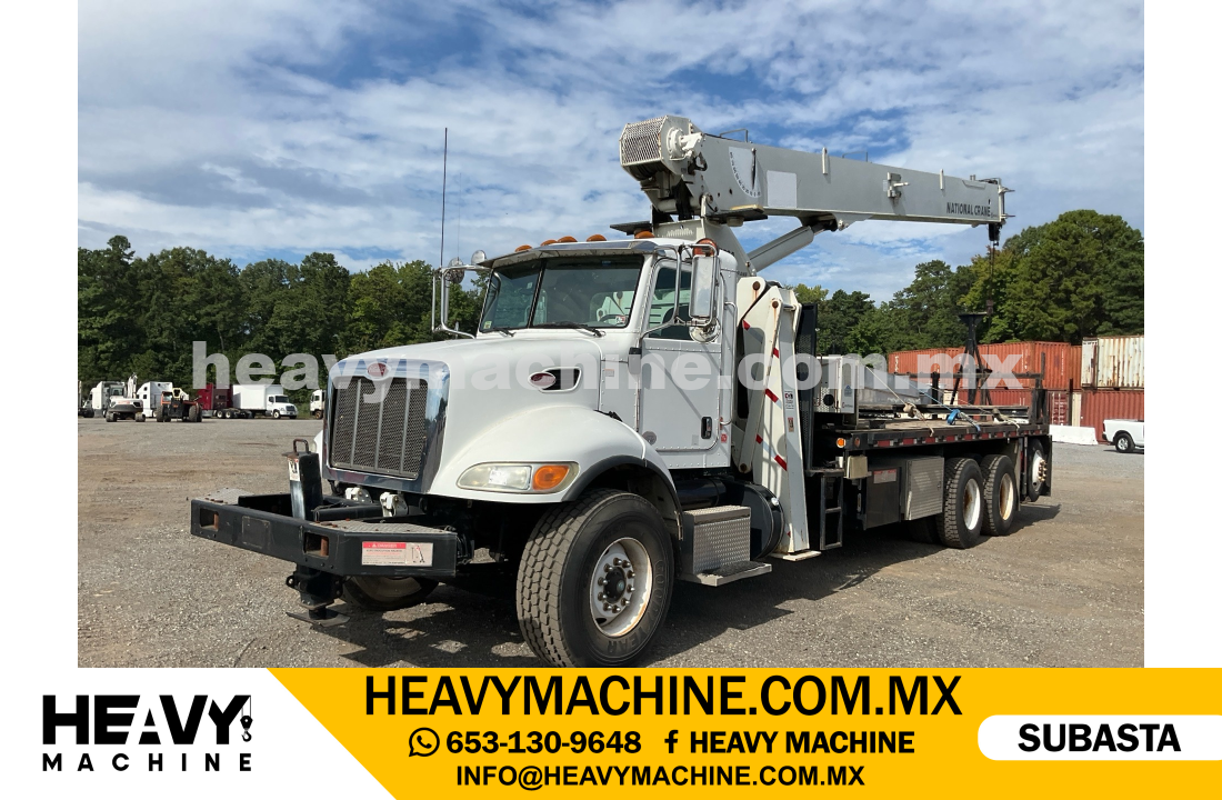 Grúa Titán 2012 PETERBILT 348 8x4