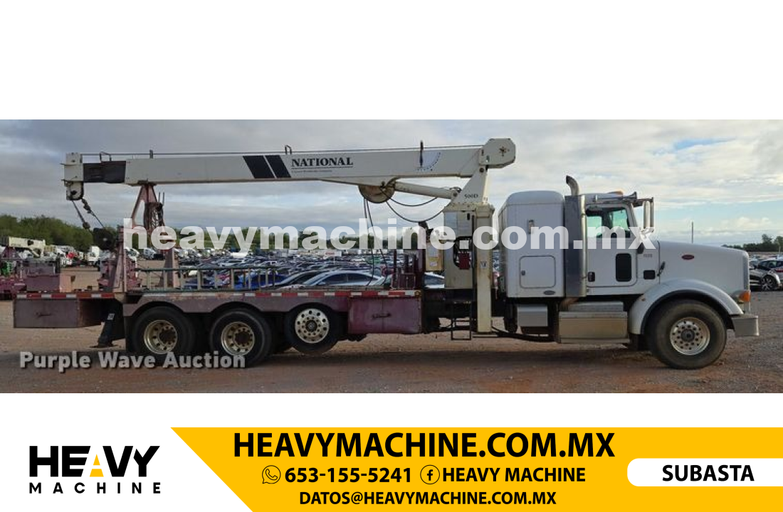 Grúa Titán 2012 PETERBILT 365