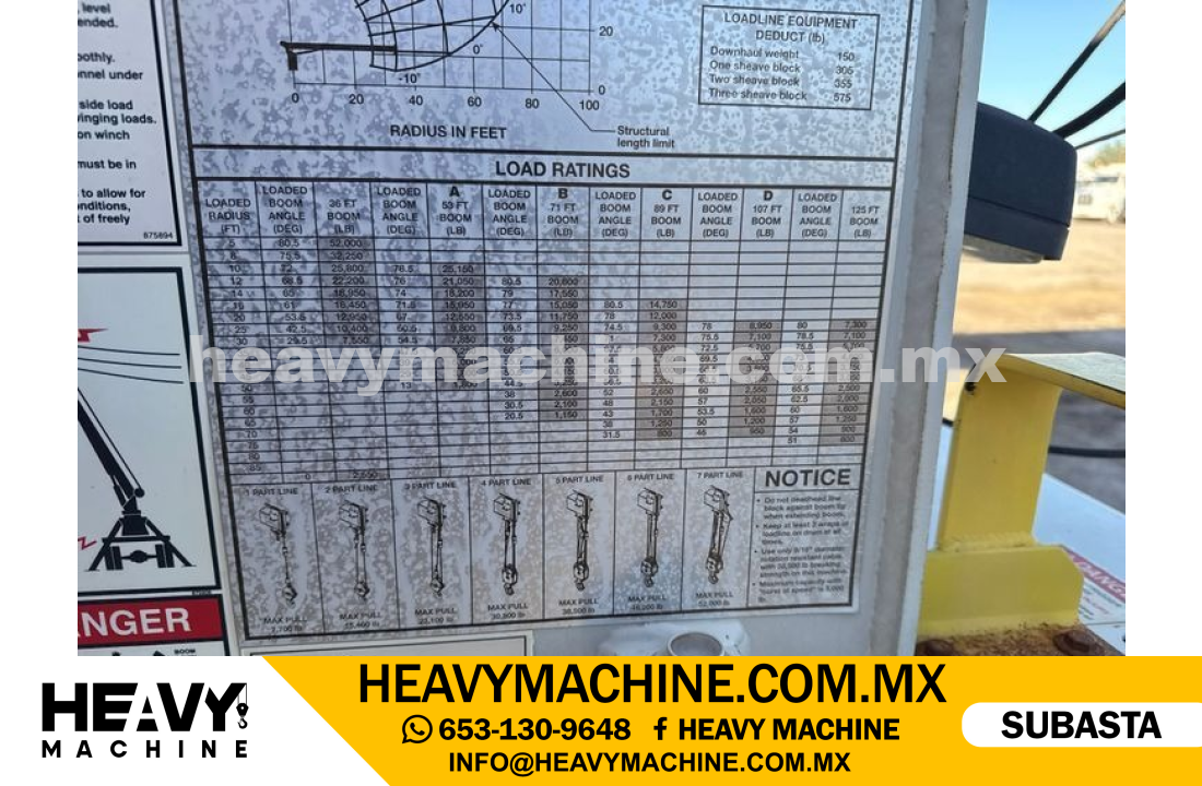 Grúa Titán 2012 PETERBILT 367