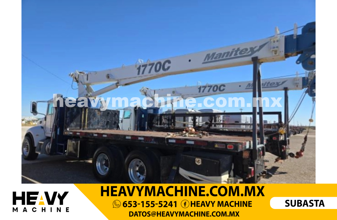 Grúa Titán 2012 PETERBILT PB348