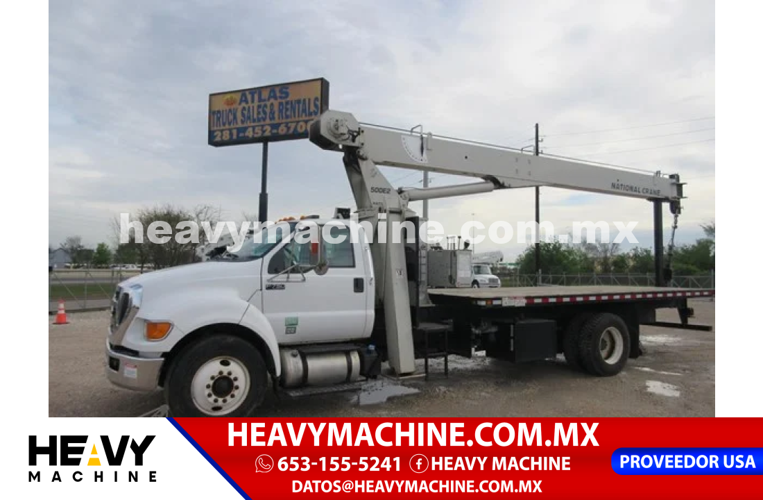 Grúa Titán 2013 FORD F750