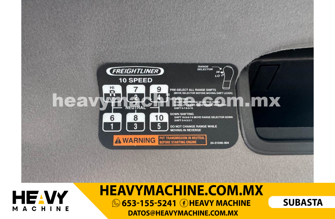 Grúa Titán 2013 FREIGHTLINER 108SD