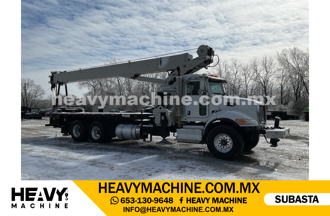 Grúa Titán 2013 PETERBILT 348