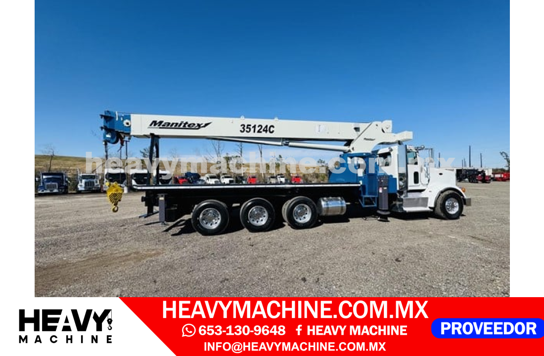 Grúa Titán 2013 PETERBILT 367