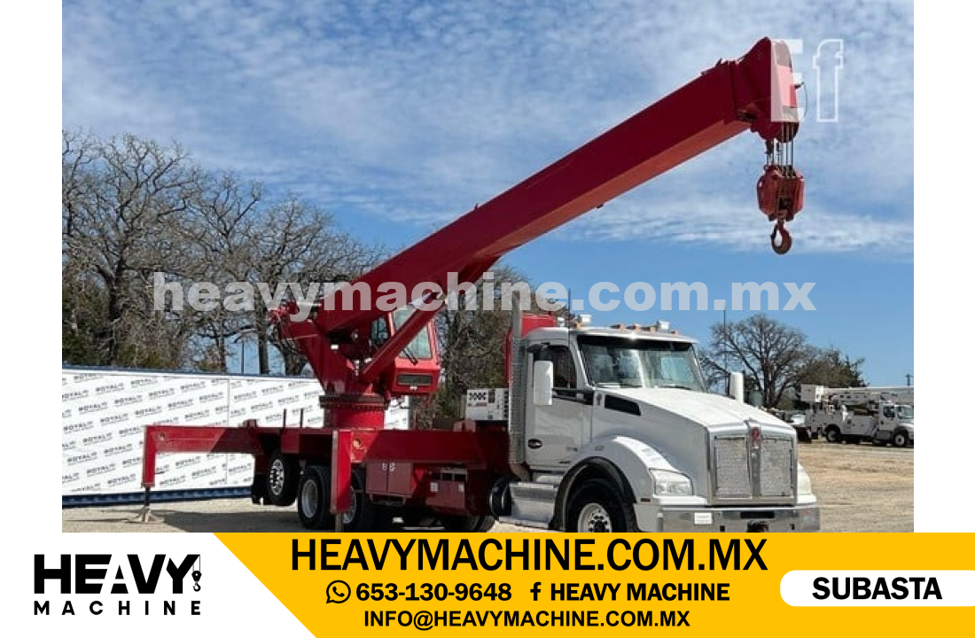 Grúa Titán 2015 KENWORTH T880