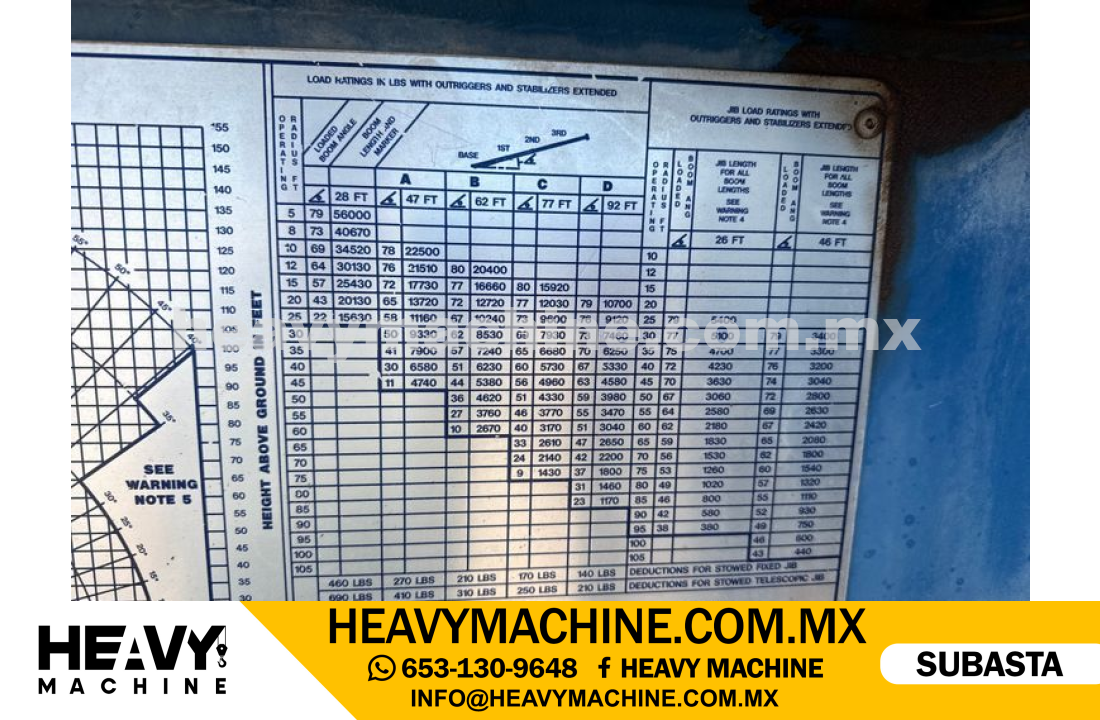 Grúa Titán 2015 PETERBILT 365