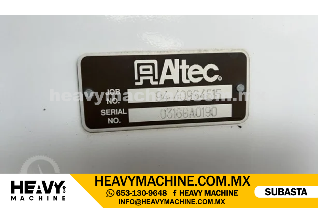 Grúa Titán 2017 PETERBILT 365