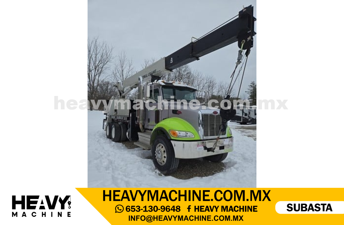 Grúa Titán 2018 PETERBILT 348